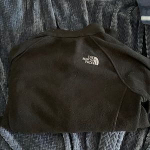 The north face black fleece
